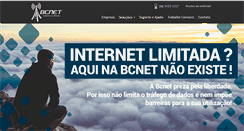 Desktop Screenshot of bcnet.com.br