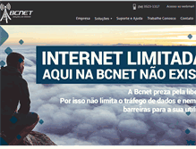 Tablet Screenshot of bcnet.com.br